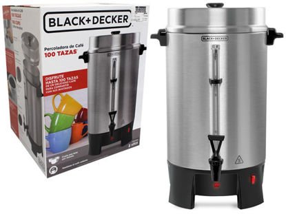 Percoladora de 100 Tazas Black & Decker